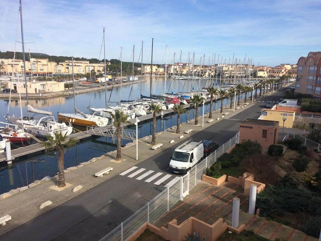 Gruissan Appartement Calme, Vue Sur Port De Plaisance -Clim, Empl.Parking Eksteriør bilde