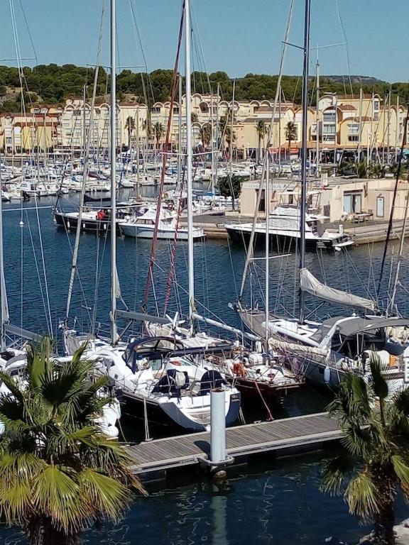 Gruissan Appartement Calme, Vue Sur Port De Plaisance -Clim, Empl.Parking Eksteriør bilde