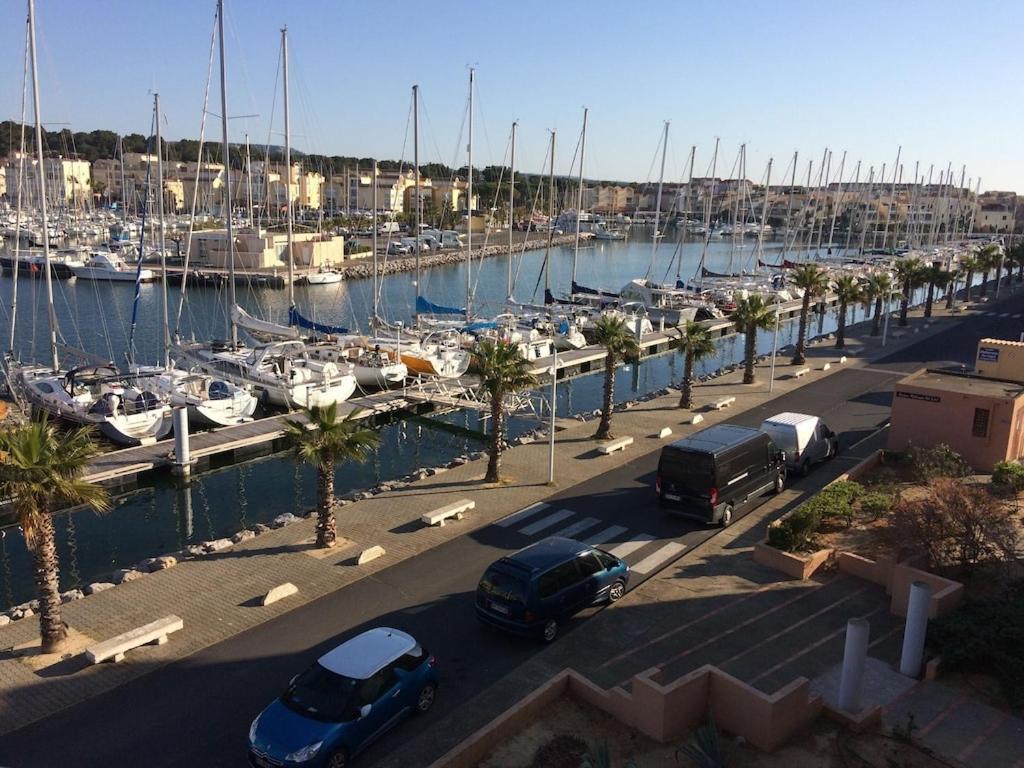 Gruissan Appartement Calme, Vue Sur Port De Plaisance -Clim, Empl.Parking Eksteriør bilde