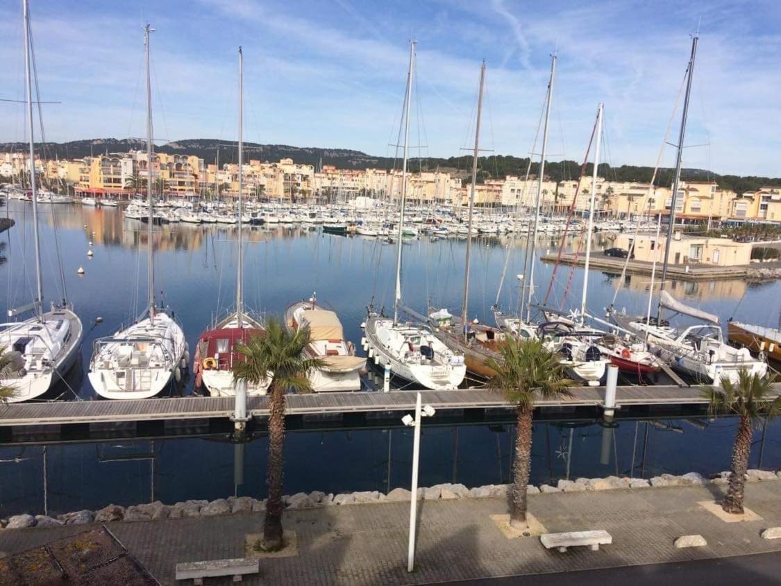 Gruissan Appartement Calme, Vue Sur Port De Plaisance -Clim, Empl.Parking Eksteriør bilde