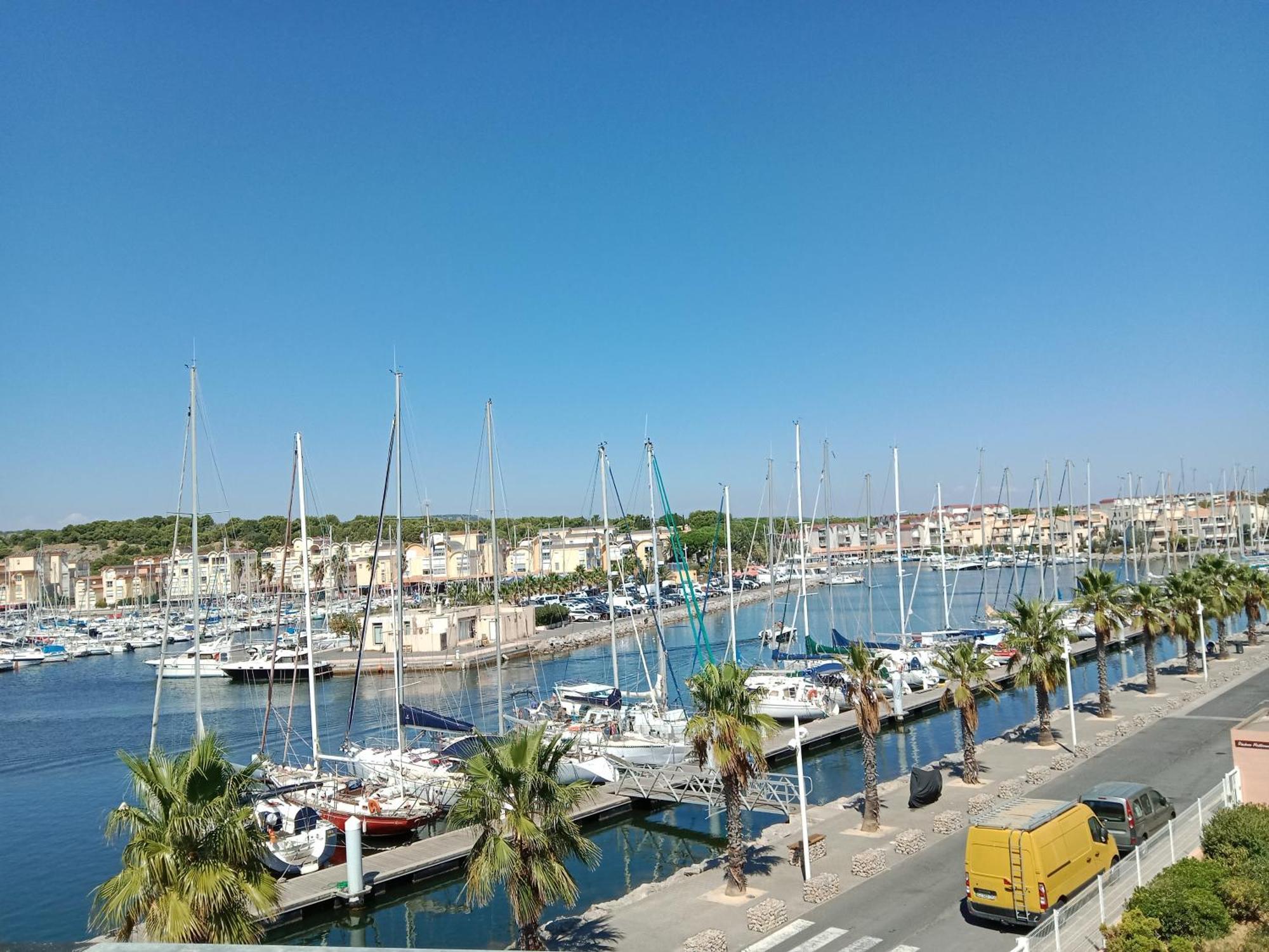 Gruissan Appartement Calme, Vue Sur Port De Plaisance -Clim, Empl.Parking Eksteriør bilde