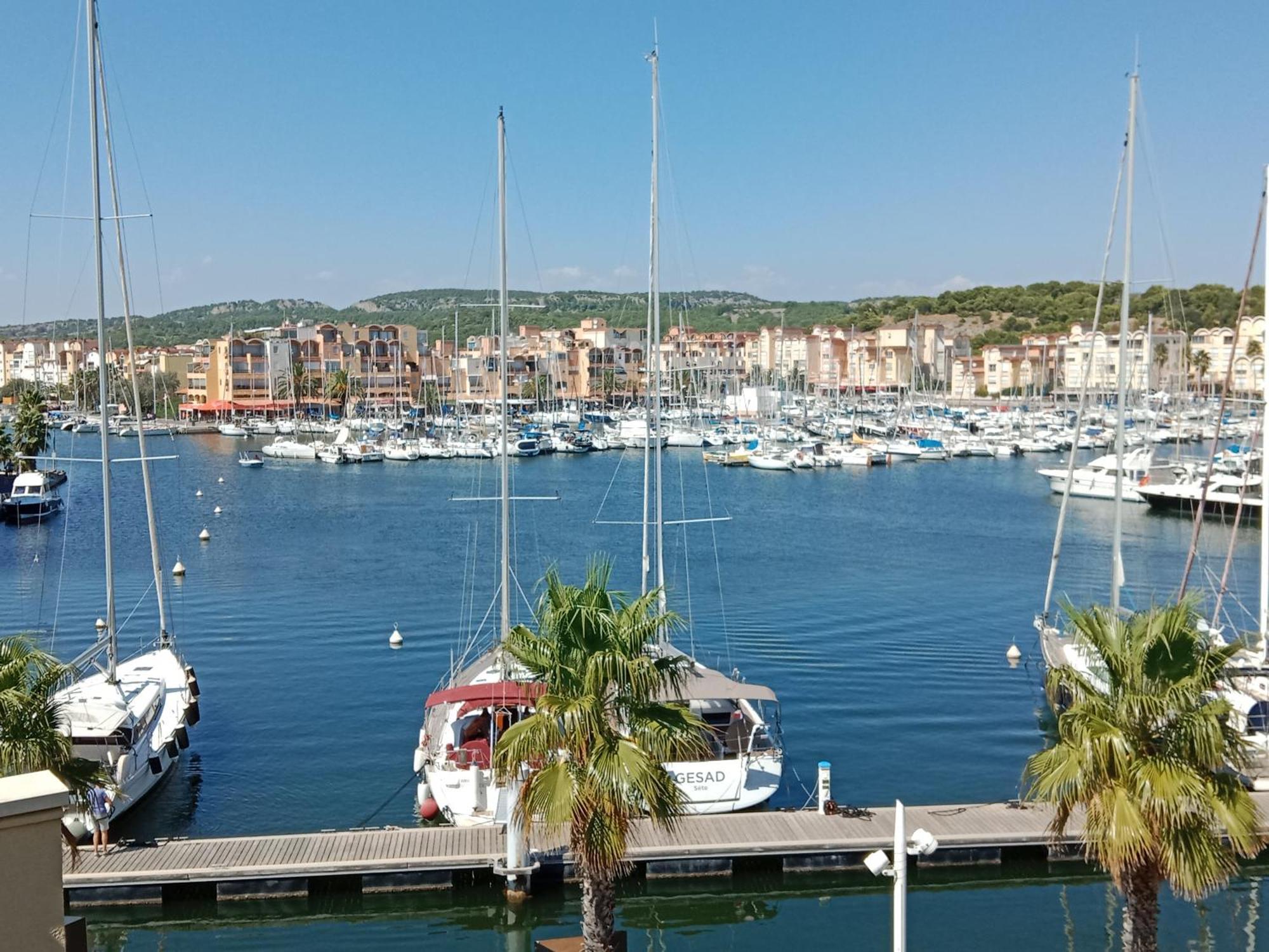 Gruissan Appartement Calme, Vue Sur Port De Plaisance -Clim, Empl.Parking Eksteriør bilde